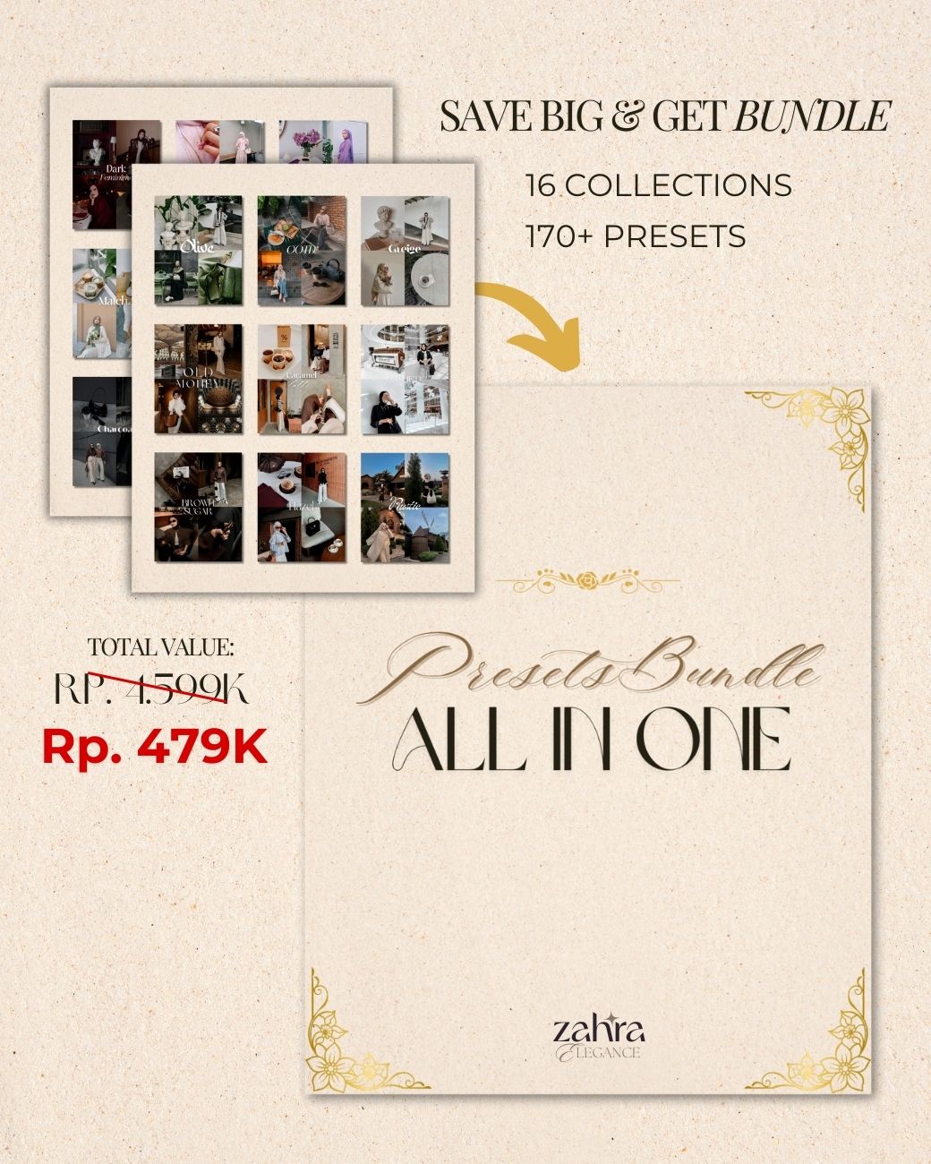 ALL-IN-ONE PRESETS BUNDLE 16 COLLECTIONS [170+ PRESETS]